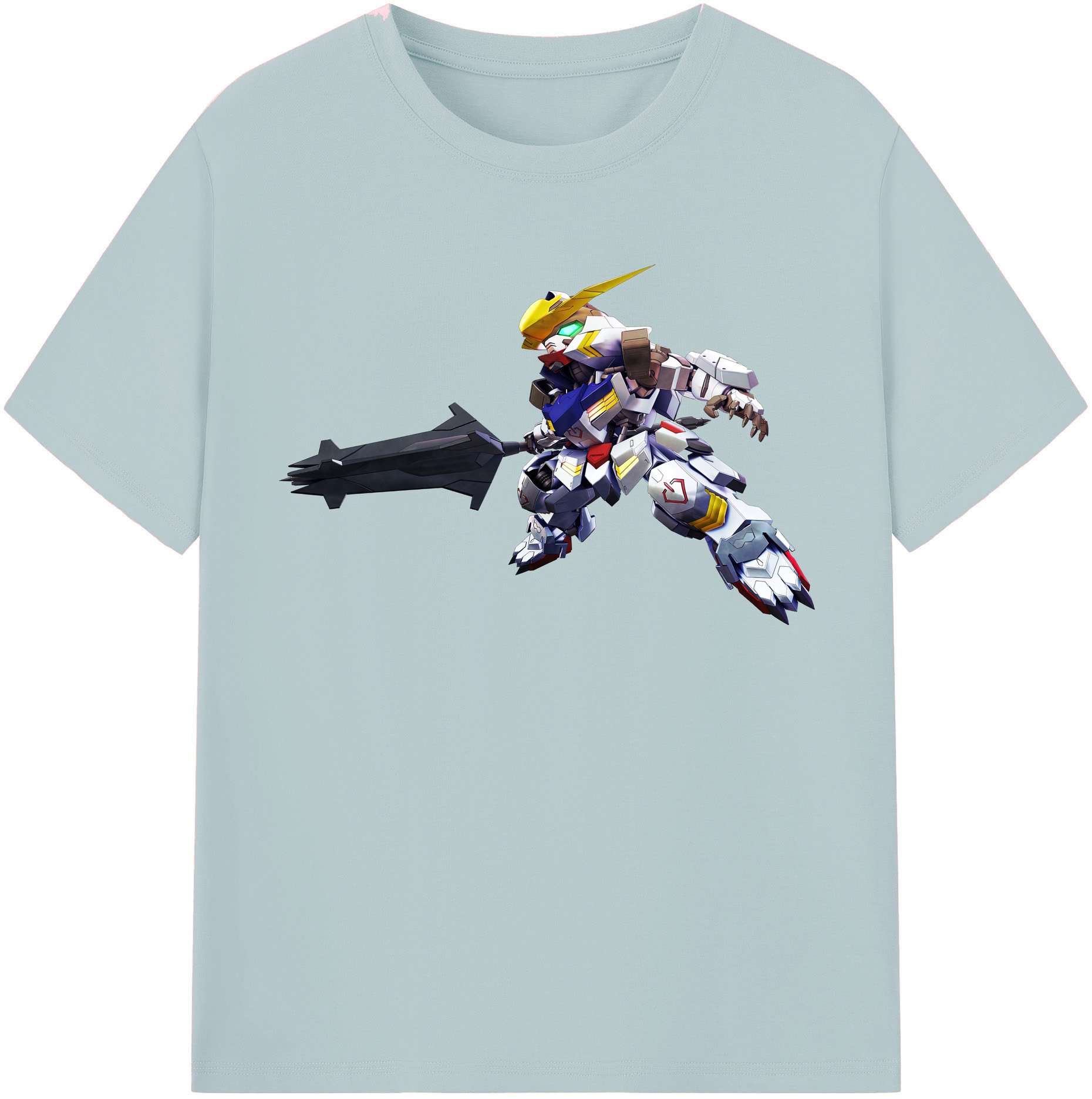 （画像用） 機動戦士ガンダム Mobile Suit Gundam 綿100％半袖Tシャツ（フロントプリント）